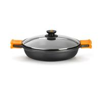 Casseruola bassa BRA efficiente in alluminio pressofuso da 45 cm