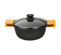 Casseruola alta efficiente BRA con coperchio in alluminio pressofuso da 24 cm