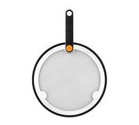 BRA Efficient | Coperchio Antisalpicaduras 18-20-22 cm, Malla Acciaio inossidabile 18/10 e Silicone, Senza BPA, Manico pieghevole di bachelite, Adatto per tutte le padelle BRA