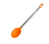 BRA Efficient | Cucchiaio da cucina 35 cm, acciaio inox | Nylon e Silicone, Arancio