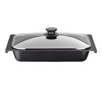 Bra Efficient Cuociforno Con Coperchio 41x29 cm In Alluminio Pressofuso Tegame