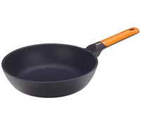 BRA Efficient Orange Padella Fonda 28 cm con Antiaderente Platinum Plus, Adatta a Tutti i Piani Cottura Compresa l'induzione, Senza PFOA, Alluminio pressofuso