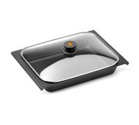 Piatto cuoci forno Pintinox bra efficient per piastra induzione 41 x 29 cm Rotex