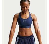 Bra imbottito Nike Swoosh a sostegno medio - Donna - Blu