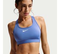 Bra imbottito Nike Swoosh a sostegno medio - Donna - Blu XL