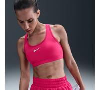 Reggiseno Nike Swoosh Medium Support Non-Padded Sports - rush pink/white - Rosa (M)
