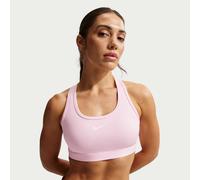 Bra imbottito Nike Swoosh a sostegno medio - Donna - Rosa M