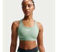 Bra imbottito Nike Swoosh a sostegno medio - Donna - Verde
