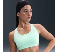 Bra imbottito Nike Swoosh a sostegno medio - Donna - Verde M