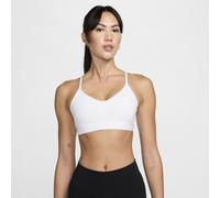 Bra imbottito regolabile Nike Indy Light Support - Donna - Bianco L