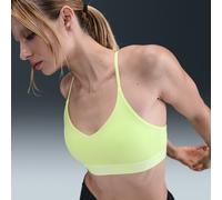 Bra imbottito regolabile Nike Indy Light Support - Donna - Giallo L