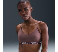 Nike Indy Pad W - reggiseno sportivo sostegno leggero - donn L Dark Violet woman Dri-Fit