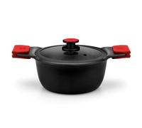 BRA Infinity | Casseruola alta 24 cm, alluminio fuso, con antiaderente, full ind