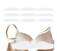 BRA LINERS - 18.5x3.35 pollici di cotone Bra Linkers TOOB CAMS | 10 pezzi Foglio asciutto di umidità - di assorbimento del sudore per il seno per il mammario in tessuto di umidità | Per eser