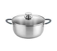 BRA Master | Casseruola 16 cm, acciaio inossidabile, Senza antiaderente, Senza PFOA, Full Induction, Adatta a tutti i tipi di piani cottura, Manici acciaio inossidabile rivestite di Silicone