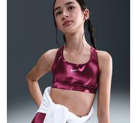 Nike Pro Swoosh Jr - reggiseno sportivo basso sostegno - ragazza XL Purple junior