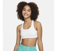 Reggiseno per ragazze Nike Girls Swoosh Sports Bra - Bianco M