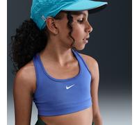 Reggiseno per ragazze Nike Girls Swoosh Sports - comet blue/white - Blu (L)