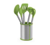 E_0002_S9902164 Bra Set di Utensili da Cucina BRA A197011 Verde Acciaio inossida