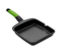 BRA Prior | Grill grill con coste, 22 cm, in alluminio fuso con antiaderente, ad