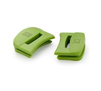 BRA Prior Set di 2 Manici in Silicone, Misura Grande, Prior, Diametro da 24 a 36 cm, Verde