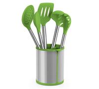 E_0002_S9902164 Bra Set di Utensili da Cucina BRA A197011 Verde Acciaio inossida