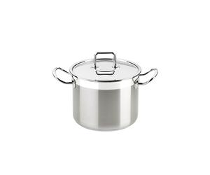 BRA PROFESSIONAL PENTOLA CM 26 CON COPERCHIO INOX A343956