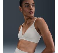 Bra triangolare non imbottito a sostegno leggero Nike Form - Donna - Marrone