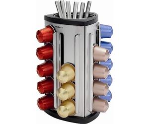 Brabantia 418709 Distributore Capsule di Caffé, Acciaio