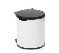 Brabantia 428081 15 L Rotondo Nero Bianco Manuale 30,2 cm 310 mm Pattumiera ad