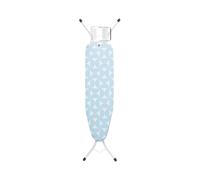 Brabantia - Asse da Stiro A - Per Ferro a Vapore - Regolabile in Altezza - Robusto a Quattro Gambe - Con la Mano Sinistra e Destra - Pieghevole - Denim Black - 110x30 cm