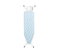 Brabantia - Asse da Stiro B per Ferro a Vapore - Medio & Pieghevole - Altezza Regolabile - Piedini Antiscivolo - Fodera in Cotone Blocco Trasporto - Fresh Breeze - 124 x 38 cm