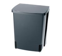 Brabantia Binny Pattumiera da Incasso, 10 l, Nero