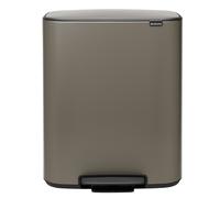 Brabantia Bo contenitore per rifiuti 60 l grigio 211409