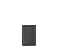 Brabantia Pattumiera Bo 7L – Coperchio Soft-Close, Montabile a Parete – Mineral Infinite Grey