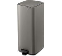 brabantia Bo - Pattumiera a Pedale, 30 L - Platinum