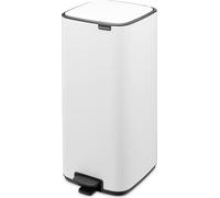 brabantia Bo - Pattumiera a Pedale, 30 L - White