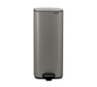 brabantia Bo - Pattumiera a Pedale, 30 L - Platinum