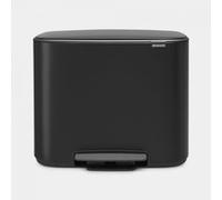 Brabantia Bo pattumiera a pedale 36 L nero Secchio rfiuti