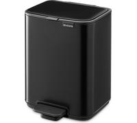brabantia Bo - Pattumiera a Pedale, 4 L - Matt Black
