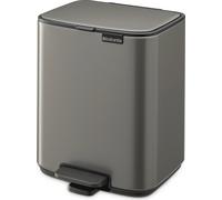 Brabantia Bo secchio della spazzatura l grigio 237966