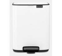 Brabantia BO Pedal Bin 4L White Pattumiera da bagno 236723