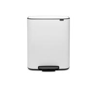 Brabantia Bo pedal bin pattumiera 60 litri - white BO PEDAL BIN PATTUMIERA 60 litri - White