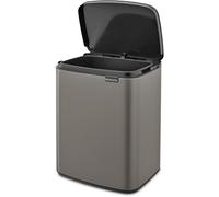 Brabantia Bo secchio della spazzatura 12 l acciaio 230387