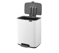 Brabantia Bo secchio della spazzatura 12 l bianco 236907