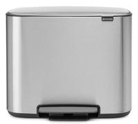 Brabantia Bo secchio della spazzatura 36 l acciaio-grigio 121487
