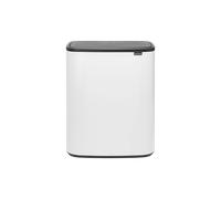 Brabantia Bo Touch Bin 2x30l con due contenitori in plastica Mattschwarz