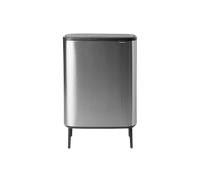 Brabantia Bo Touch Bin Hi 2x30l con due secchi interni in plastica Grau