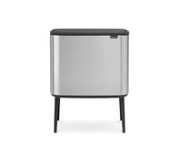 Brabantia Bo Touch Bin Pattumiera, Metallo, Inox Satinato FPP, 11 + 23 Litri