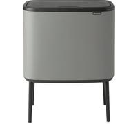 Brabantia BO TOUCH BIN pattumiera 3 x 11 litri - Mineral Concrete Grey BO TOUCH BIN pattumiera 3 x 11 litri - Mineral Concrete Grey